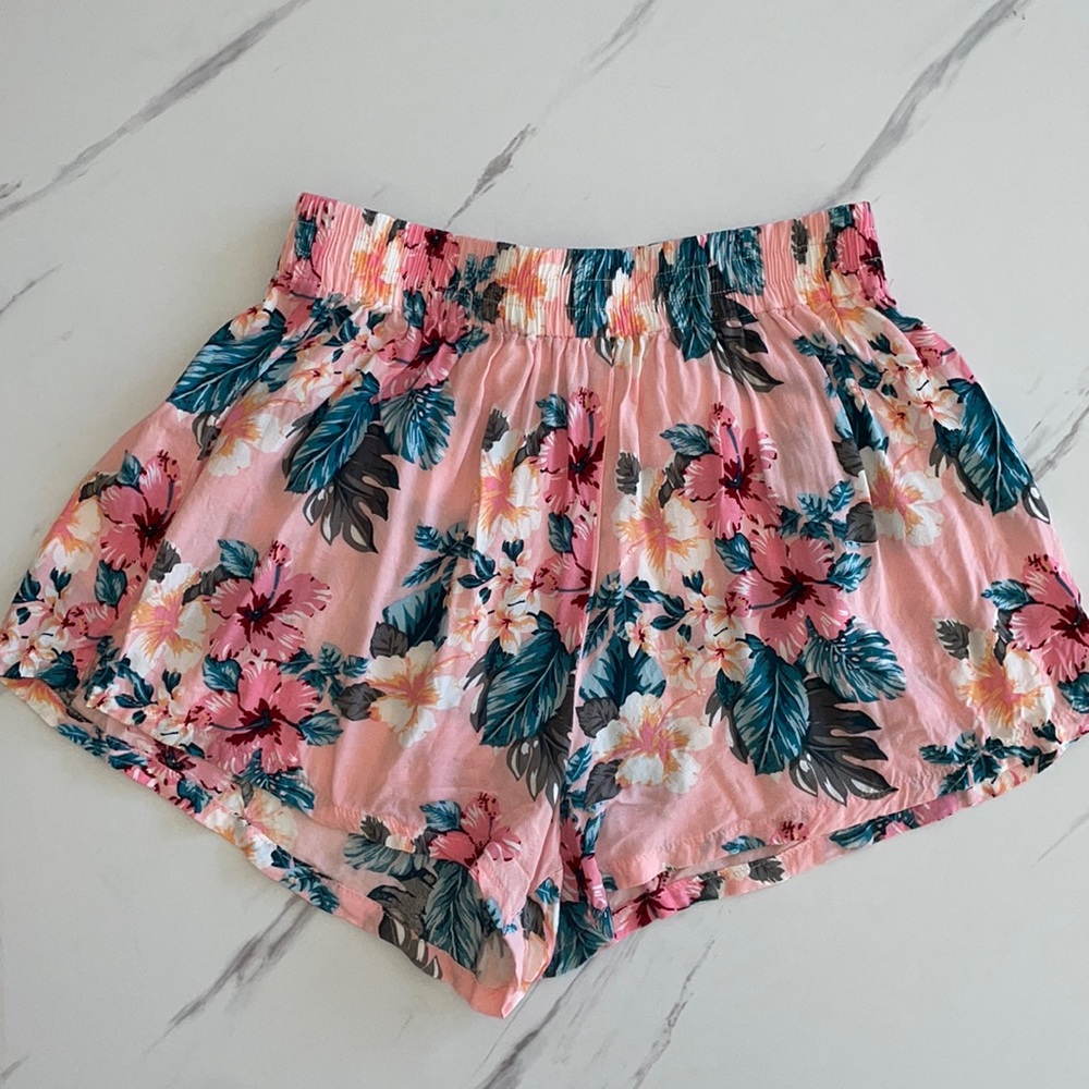 LF Tropical Print Shorts